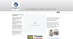 Desktop Screenshot of impexltd.com