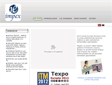 Tablet Screenshot of impexltd.com